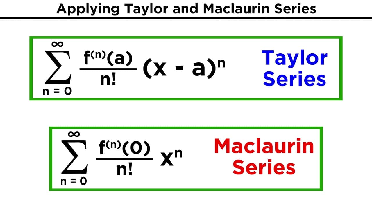 Maclaurin series calculator 