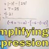 Explanation of Simplifying Expressions with Examples